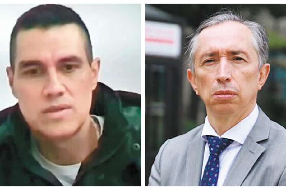 El fiscal Gabriel Jaimes (derecha) ordenó a un equipo especial de investigadores perfilar los rasgos psicológicos de Juan Guillermo Monsalve (izquierda).