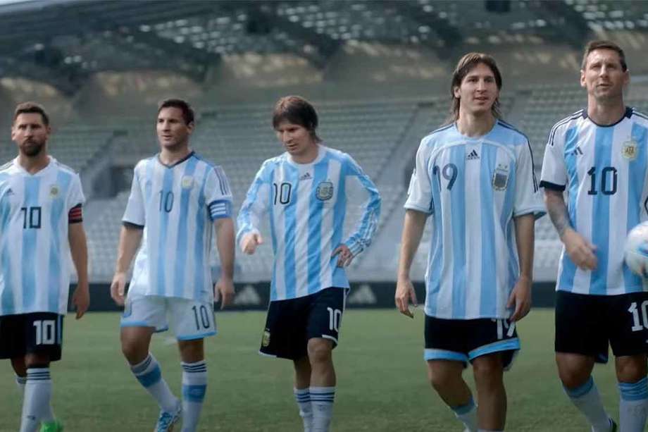 Lionel Messi en comercial de Adidas. // Captura de pantalla del comercial de Adidas.