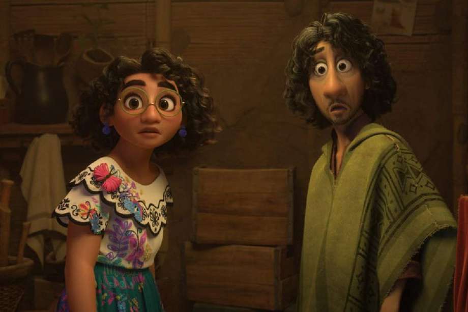 Mirabel y Bruno son los protagonistas de "Encanto", la película de Disney inspirada en Colombia.