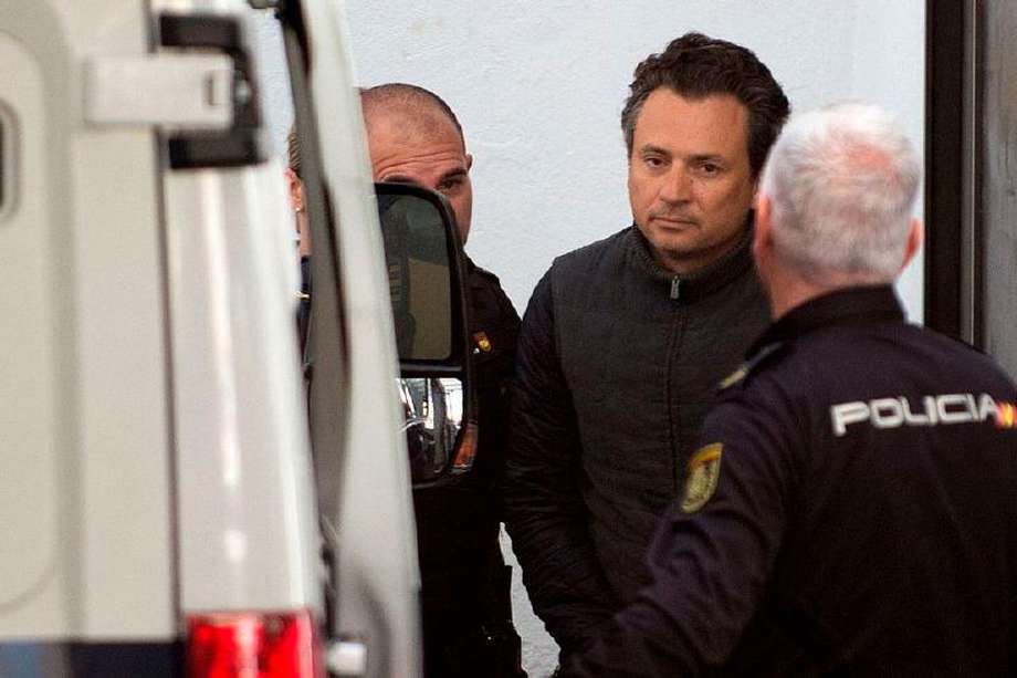 Emilio Lozoya, expresidente de Petróleos Mexicanos (PEMEX), detenido en Marbella (España), en febrero de 2020. Fue extraditado a México. / AFP
