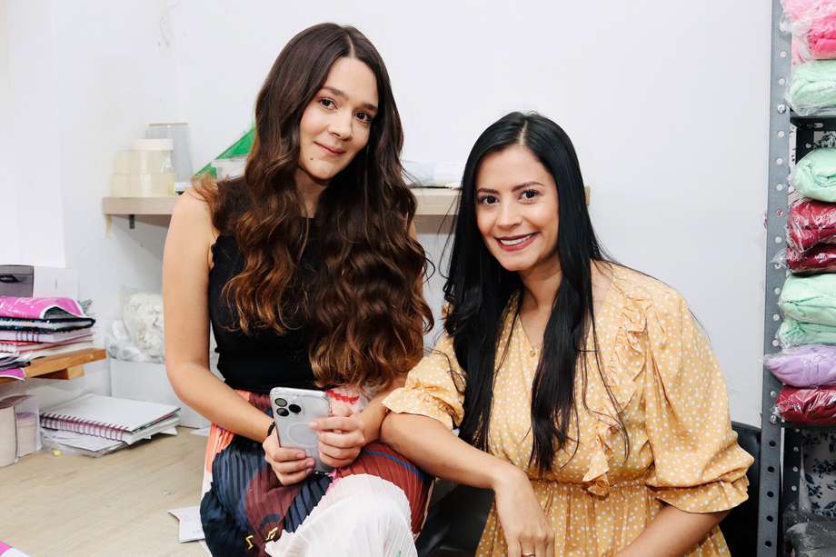 Ellas son Salomé Duque Uribe y Olga Arcila Vargas, las emprendedoras detrás de Grown Up.