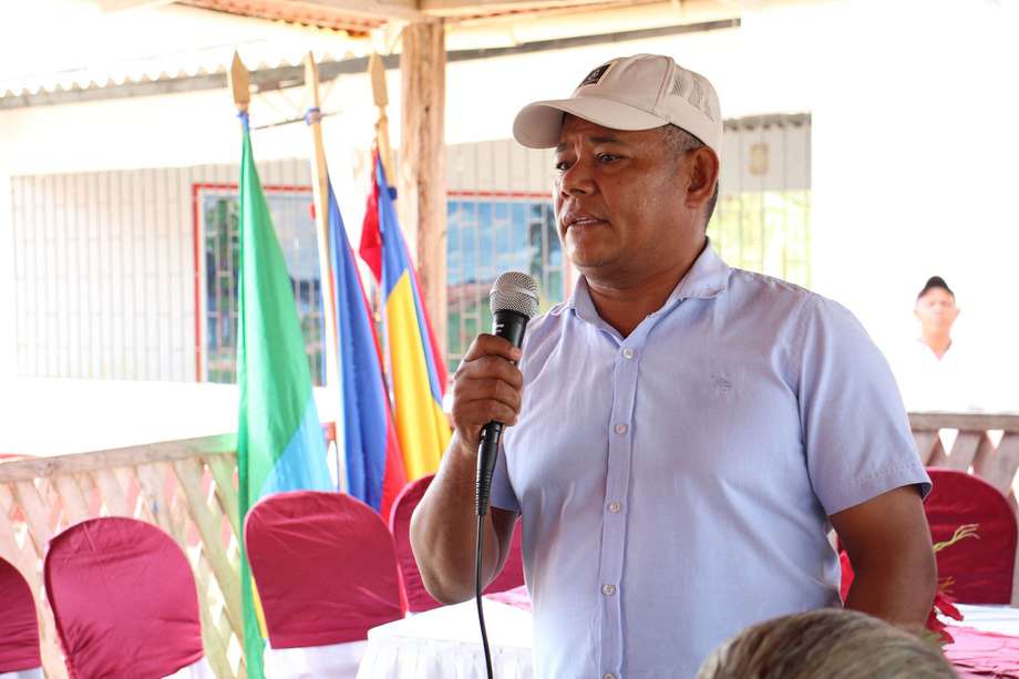 El atacante del alcalde  Enyer Alfonso Garizao Osorio fue retenido por la comunidad.