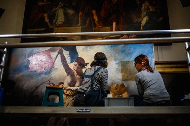 La restauración de arte o la ciencia de devolverle a una pintura su antigua gloria