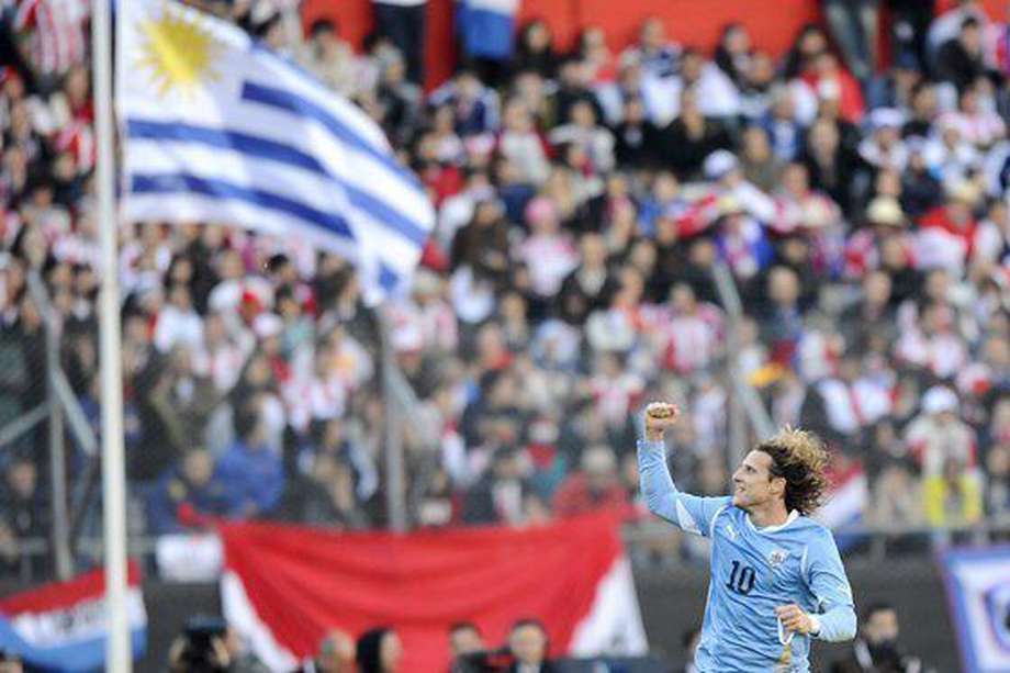 Diego Forlan, exdelantero de la selección uruguaya. Foto: AFP 