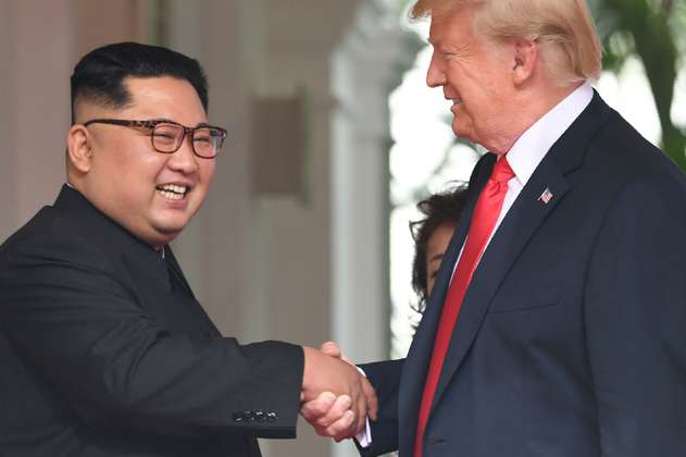 Esto fue lo que dijeron Trump y Kim Jong-Un en su primer encuentro