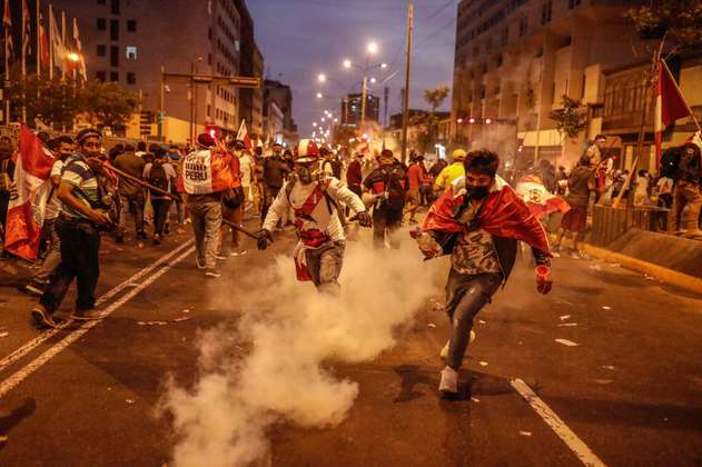 Dos muertos dejan las protestas de este domingo en Perú 