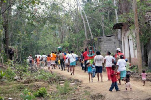Los registros de OCHA señalan que el deterioro de la situación humanitaria comenzó el pasado 5 de marzo, cuando fue asesinado un indígena de la etnia Embera Dobida.  / Tomado de www.javeriana.edu.co