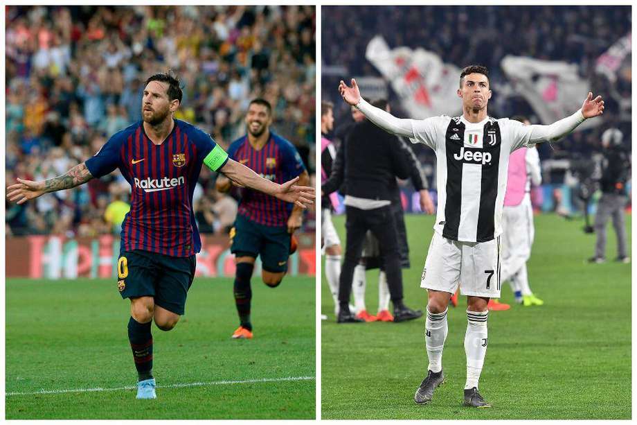 El argentino Lionel Messi y el portugués Cristiano Ronaldo, los dos mejores futbolistas de la última década.