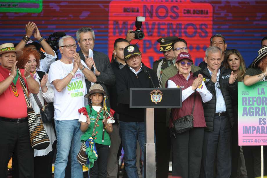 El presidente Gustavo Petro volvió a invitar a la ciudadanía a movilizarse este miércoles.