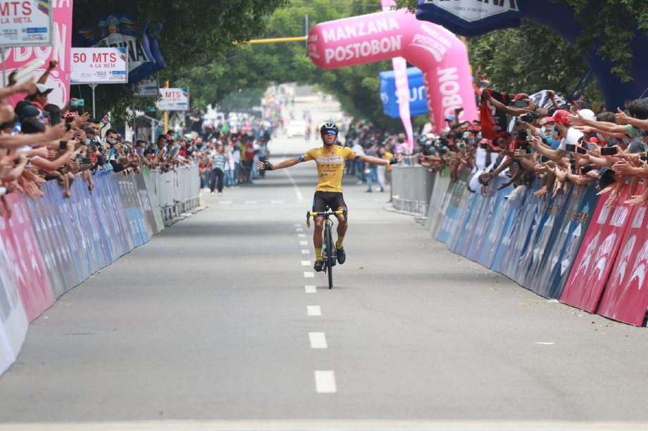 Jesús David Peña viene de ganar la Vuelta de la Juventud. 