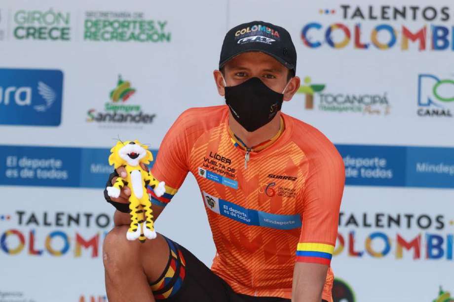 Jesús David Peña, bicampeón de la Vuelta de la Juventud. 