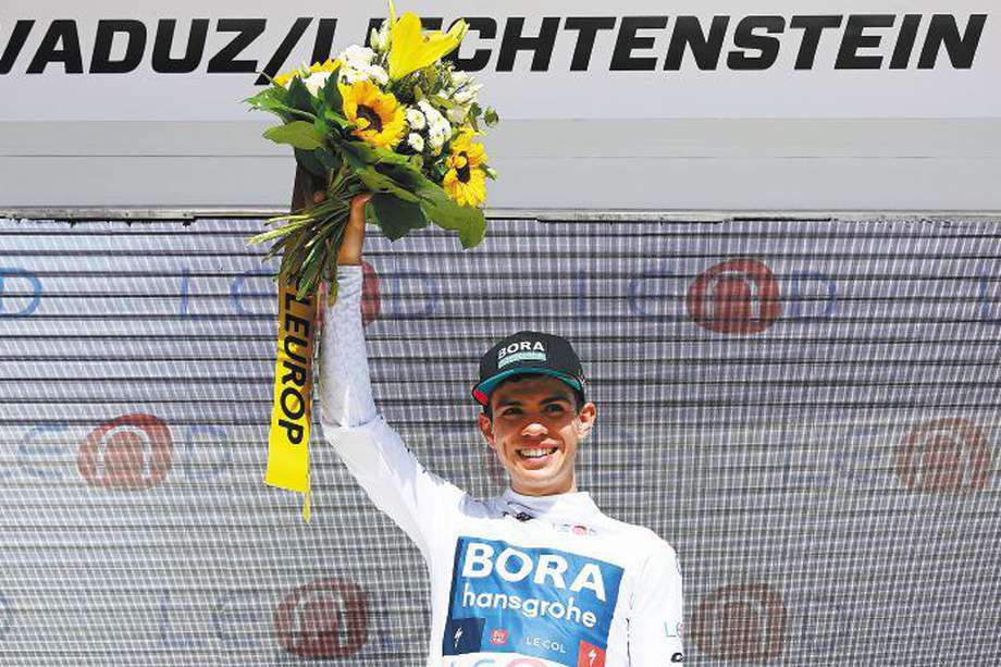 Con el Tour de Suiza, Sergio Higuita logró su segundo podio de la temporada, tras ganar la Vuelta a Cataluña. / Getty Images 