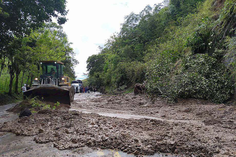Derrumbe del año pasado en el municipio de Dabeiba, Antioquia. / Imagen de referencia. 