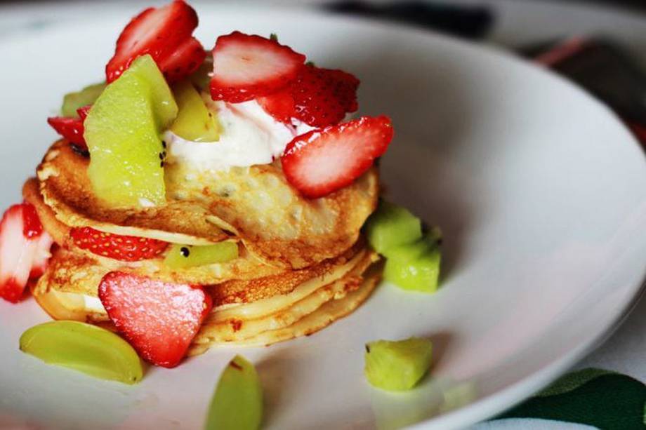 Los pancakes pueden ser el desayuno ideal. 