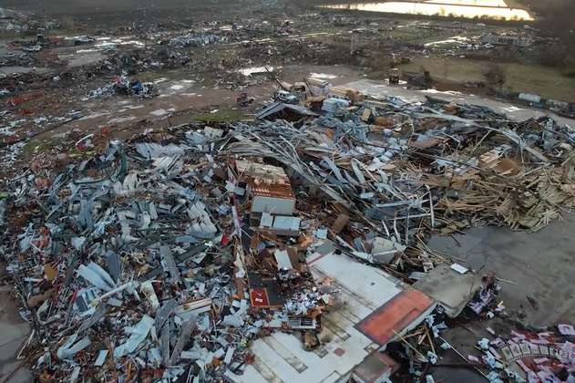 Misisipi sigue en alerta después de tornados que dejan 25 personas fallecidas