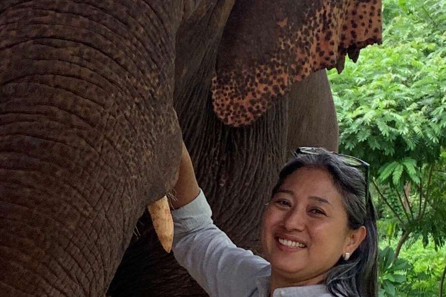 Tin Win Maw es la fundadora del Santuario en Myanmar en el Sur Este asiático habla de cómo cuidan a los elefantes, su operación y la apuesta por un turismo ético.