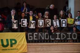 La solemne sesión en el Congreso por el reconocimiento del genocidio a la UP