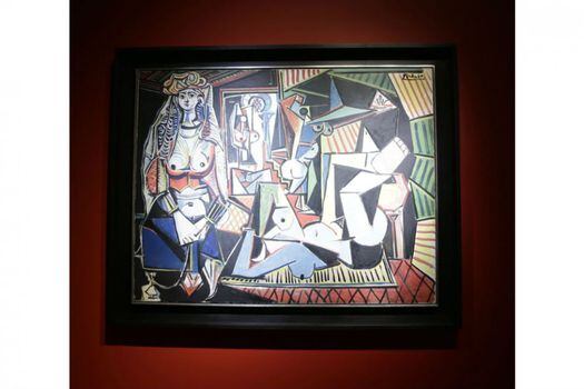 "Les femmes d'Alger" de Pablo Picasso en la casa Christie's en Nueva York (EE.UU.). / EFE