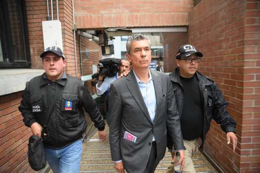 Laude José Fernández Arroyo fue capturado por el CTI este martes. Está vinculado al caso de chuzadas en contra de miembros de ACDAC. 
 / Cristian Garavito-El Espectador