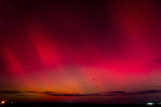En fotos: Las auroras polares provocadas por la mayor tormenta solar desde 2003