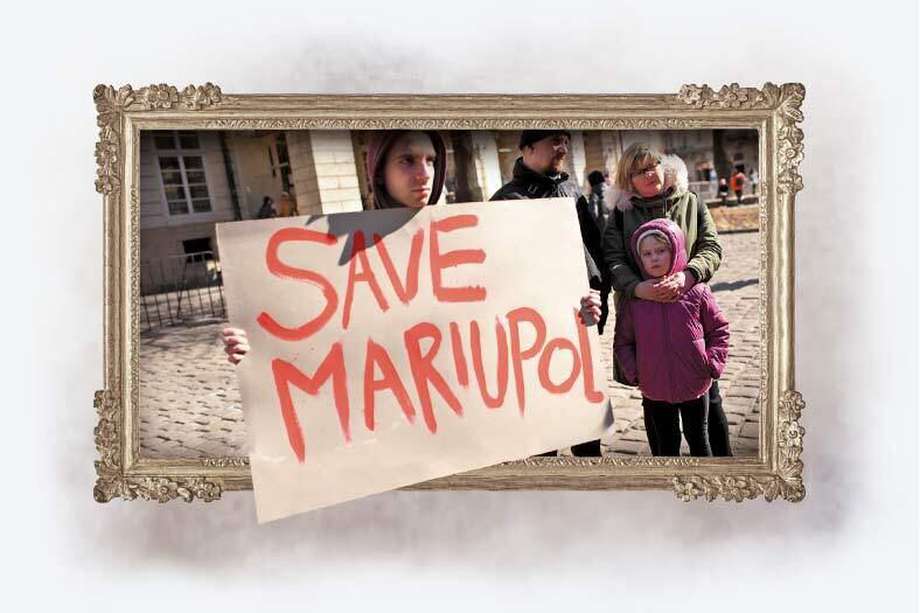El teatro de Mariúpol fue bombardeado el 16 de marzo y se consolidó como un símbolo de la guerra en Ucrania.