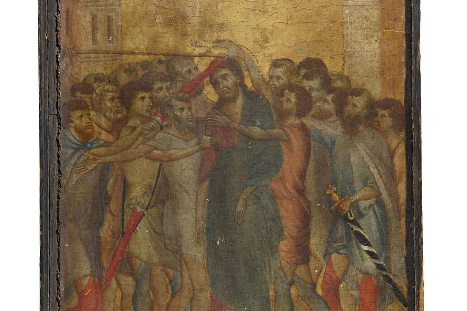 "El Cristo Burlado", cuadro del siglo XIII del maestro del Renacimiento primitivo Cimabue subastada en 2019 por 24 millones de euros, fue una de las adquisiciones del museo.