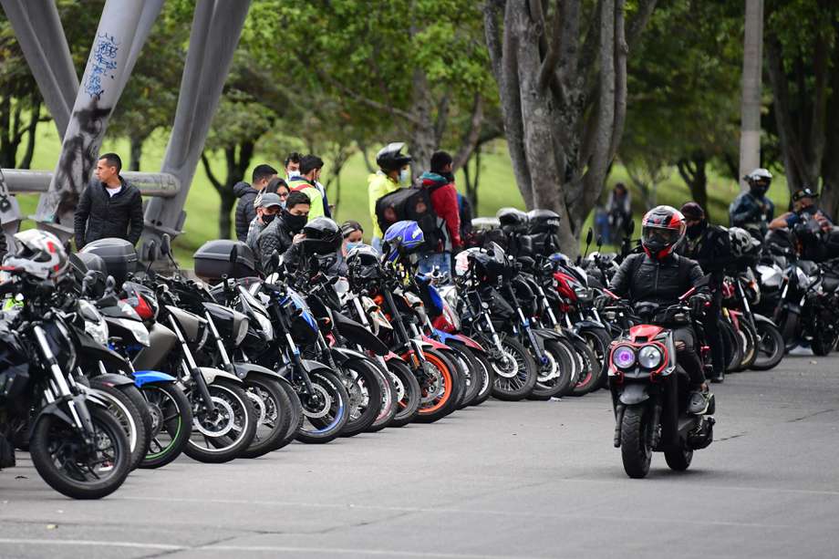 Bogotá lidera las nuevas matriculas de motos en el país con un total de 83.268 unidades.