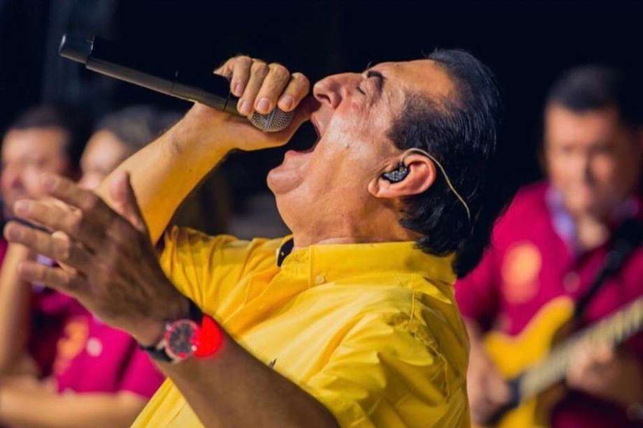 El cantante de vallenato Jorge Oñate.