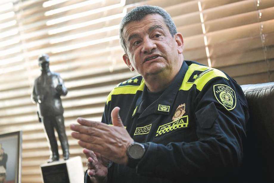 El general Eliécer Camacho ingresó a la Policía en 1988. Registra 93 condecoraciones y 338 felicitaciones. / Jose Vargas