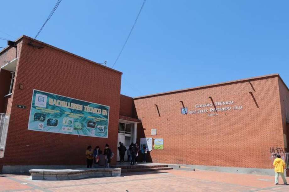Los hechos ocurrieron en el Colegio Técnico José Félix Restrepo, en la localidad de San Cristóbal.