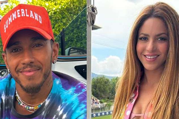 La comprometedora foto de Lewis Hamilton y Shakira en Barcelona: ¿Hay romance?