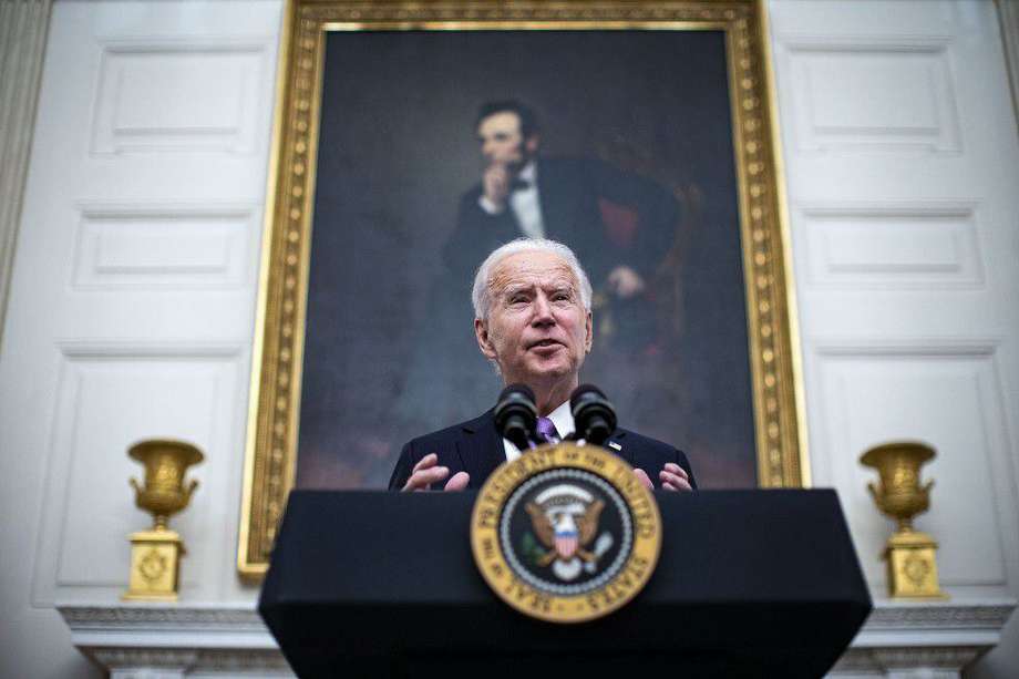 Joe Biden, presidente de los Estados Unidos.