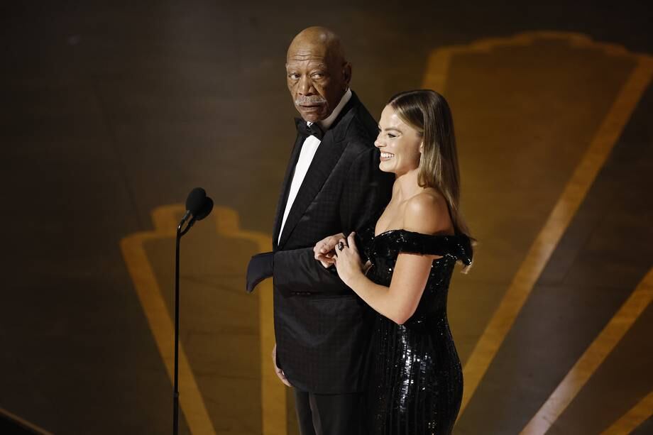 Morgan Freeman en la pasada velada de los Óscar