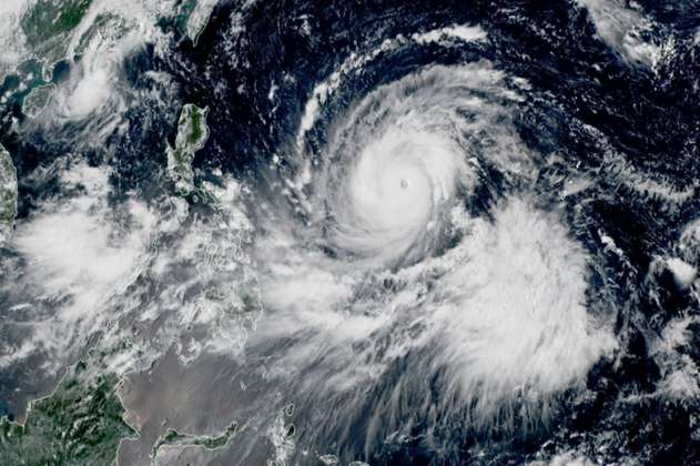 El super tifón que es más poderoso que Florence y amenaza el sudeste asiático