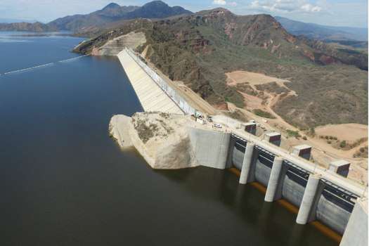 La hidroeléctrica de El Quimbo forma parte de los 68 Proyectos de Interés Nacional y Estratégicos (PINE) del Gobierno. / Cortesía