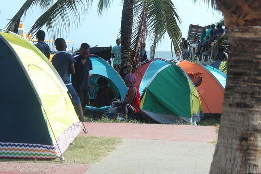 Desde hace dos semanas inició la llegada masiva de migrantes al municipio de Urabá antioqueño. 