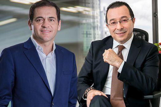 Fabián Hernández, Presidente CEO Telefónica Movistar Colombia y Carlos Mario Estrada, Director General SENA.