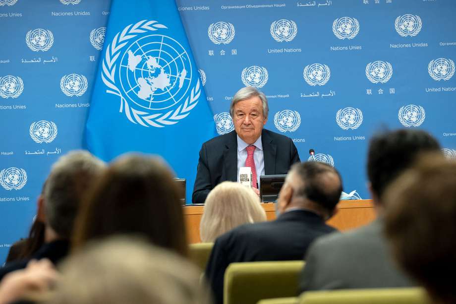 Guterres, secretario general de la ONU. / Evan Schneider - ONU
