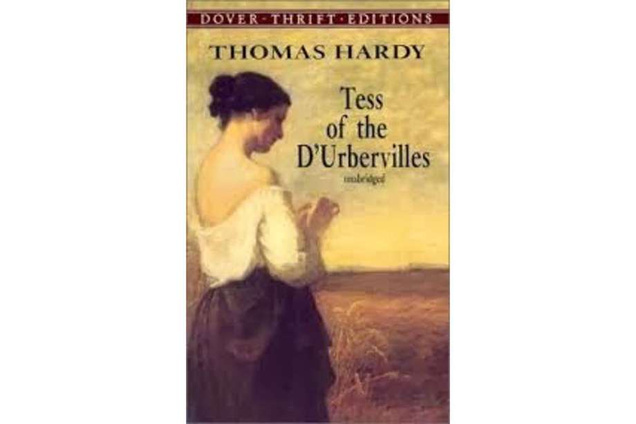 Portada de "Tess of the d’Urberville", novela de Thomas Hardy.