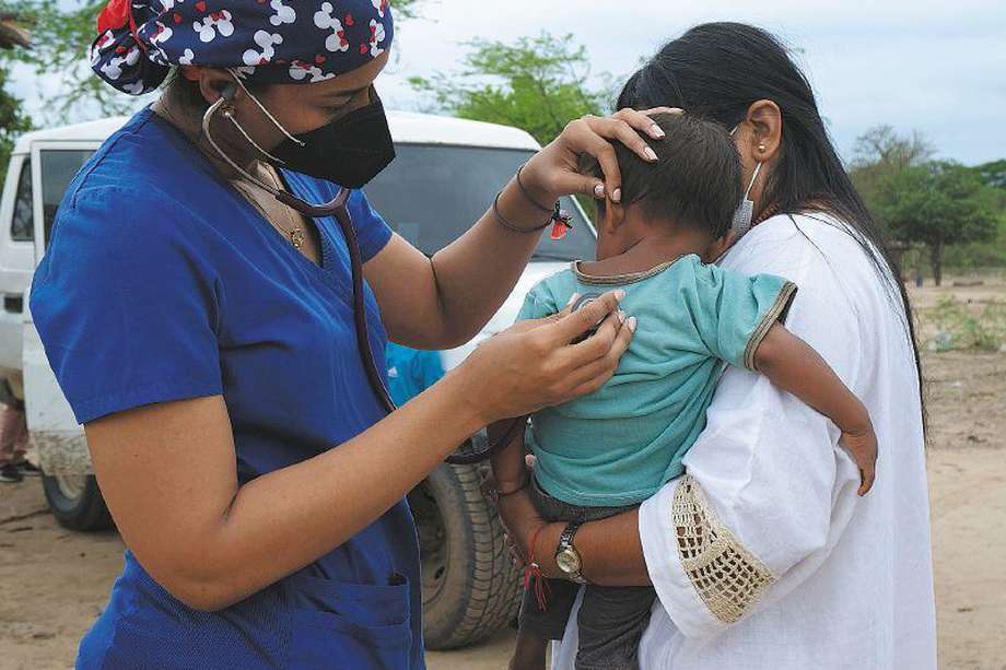 La desnutrición infantil sigue siendo un grave problema de salud pública en La Guajira. / AP