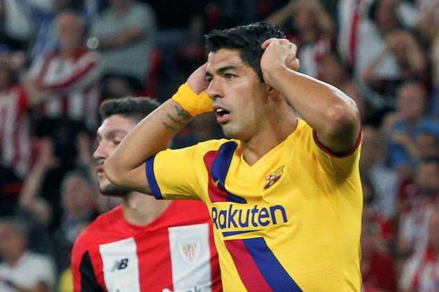 Luis Suárez podría estar un mes de baja por lesión 