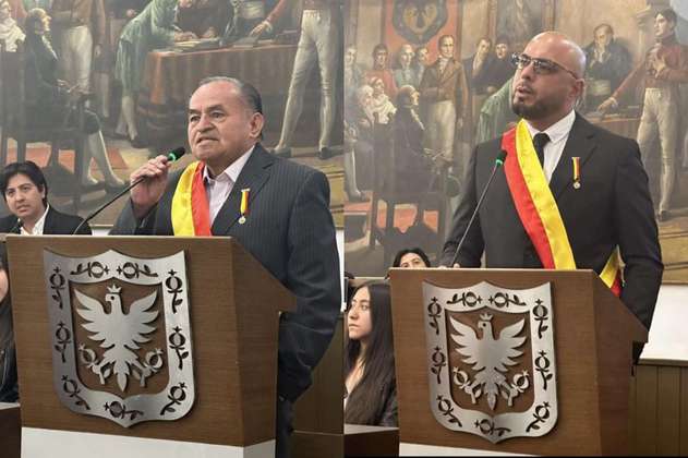 Así fue el homenaje a Ómar Pérez y Alfonso Cañón en el Concejo de Bogotá