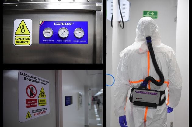 En fotos: primer laboratorio universitario de Colombia para estudiar virus 
