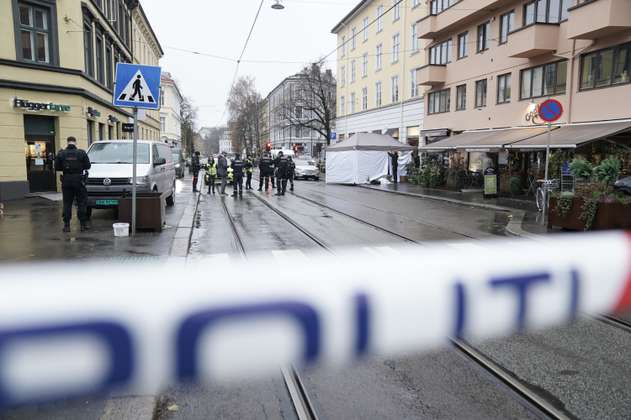 Policía en Noruega mató a un hombre que intentó apuñalar a varias personas
