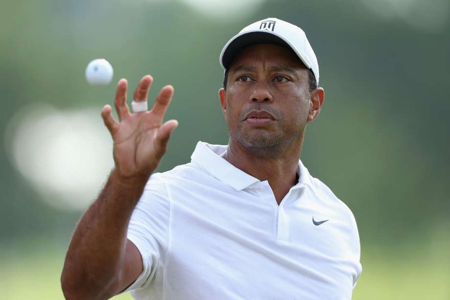 Tiger Woods se convirtió en el tercer deportista billonario. / AFP