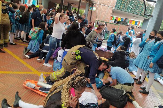Bogotá: menores intoxicados por presunta inhalación de gases en colegio de Bosa