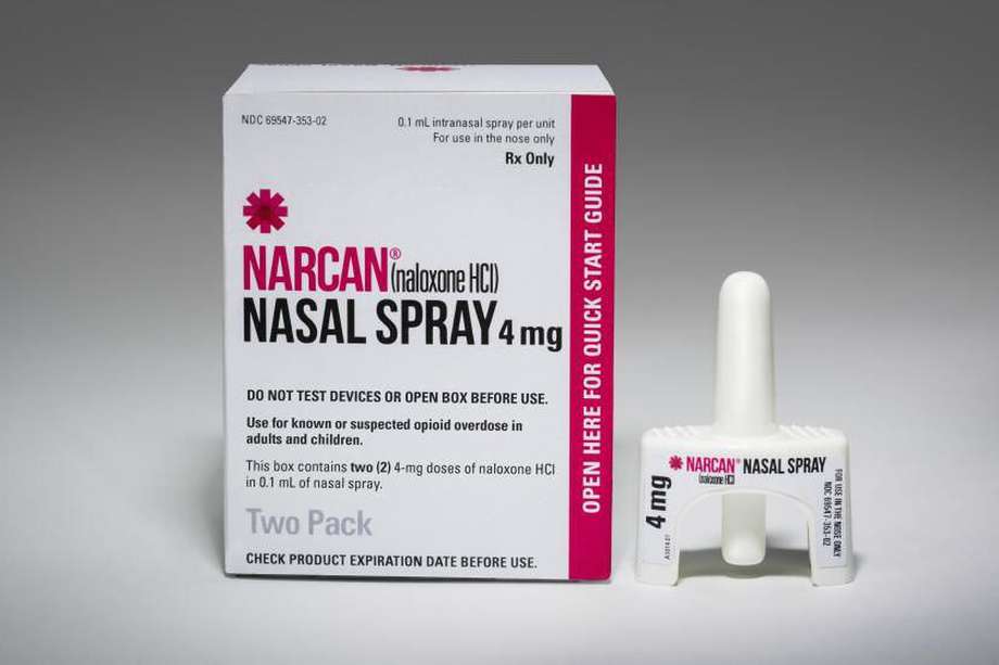 El Narcan, que contiene naloxona, es utilizado para mitigar los efectos de las sustancias psicoactivas, como los opioides.