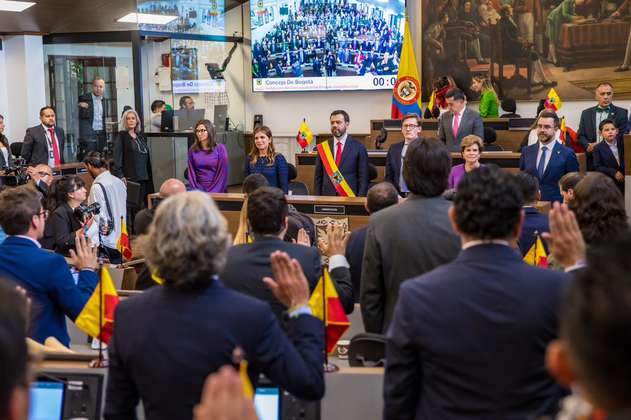 Concejo de Bogotá se posesionó y eligió nuevo presidente: Juan Javier Baena