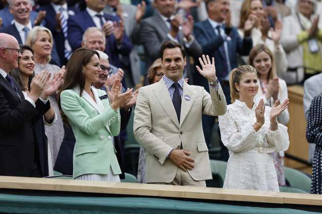 Roger Federer, a un año de su retiro, ya tolera estar en una cancha