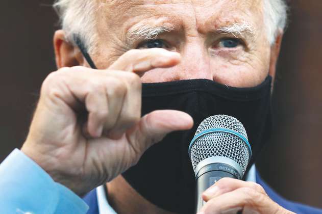 El candidato demócrata Joe Biden resultó negativo por coronavirus